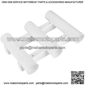 Fishing Rods Holder, 3 Tube Sea Fishing Pole Racks Stand with Insert Tube for Yacht Boat Bicycles and Spare Parts