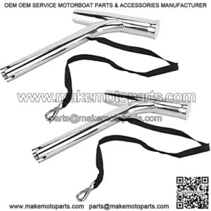 Fishing Rod Holder 2Pcs Stainless Steel Boat Outrigger Mount Fishing Pole Holder