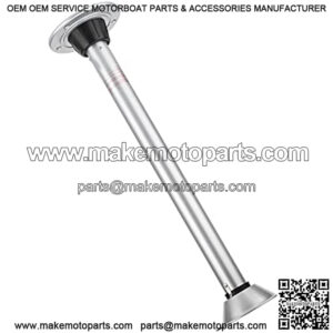 Adjustable Detachable Swivel Table Leg Aluminum Alloy Detachable Swivel Table Leg 27.6in Height Support Bracket for RV Motorhome Yacht Boat/Yacht Parts