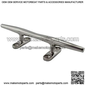 widely Used 316 Stainless Steel Boats Deck Cleat Hardware 4inch to 12 inch Metal Sail Dock Cleats Boat Yacht Accessories Parts Ship Hardware (Color : 10inch)