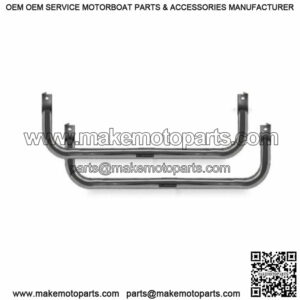 Mega Nerf Bars- Stainless Steel for Club Car Precedent Golf Carts 2004+