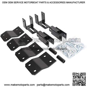 4" Block Lift Kit Compatible with 1985-1994 Yamaha G2 G9 Gas Electric Models 20" Tires Front & Rear Golf Cart Block Mount Bracket Kits