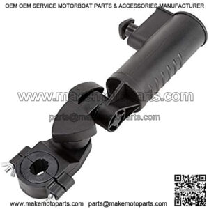 Universal 3 Wheel Golf Push Cart Umbrella Holder, Adjustable Angle, Umbrella Clip Mounting Attachment for Stroller Wheelchair