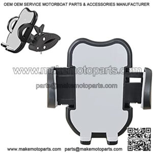 Adjustable Golf Cart Cell Phone Holder,Sturdy and Durable |Works with Golf Cart or Push Cart,Golf Clubs