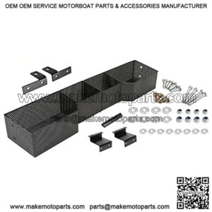 Golf Cart Front Inner Basket for EZGO TXT & RXV, Dash Storage/Tray Organizer Rack