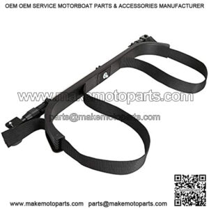 Universal Golf Cart Rear Seat Bag Holder, Golf Bag Attachment Rack Bracket for EZGO Club Car Yamaha