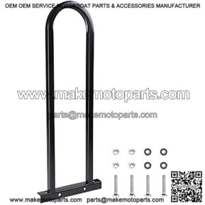 Universal Golf Cart Rear Seat Safety Grab Bar Hand Rail Compatible with Club Car EZGO Yamaha Easy to Install