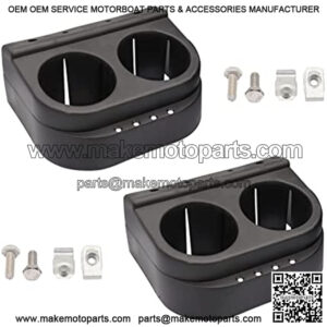 Club Car DS Cup Holder Dual Kit Fits 1993-Up Golf Cart