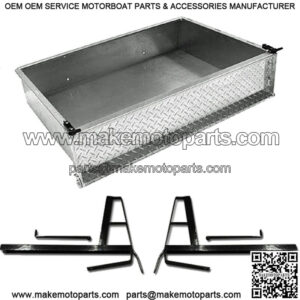 Aluminum Cargo Box Kit for Club Car DS (2000-2015) Golf Cart Models