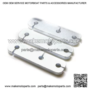 Mid-mounting kit for snowplow ATV 106020 Polaris-9.5mm thick silver iron plate