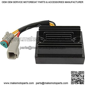 Asd6001 Rectifier Voltage Regulator Compatible With/Replacement For 3D DI GTI 2005-2007, GTX 2002-2007, RXP 2004-2007, RXT 2005-2007, Challenger Speedster Sportboat 2005-2007