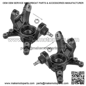 Front Left & Right Steering Knuckle for Honda (Fits 51200-HP5-600 & 51250-HP5-600)