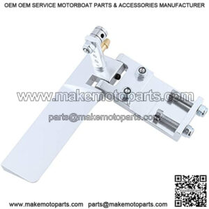 Aluminum 75mm Long RC Boat Rudder with Water Pickup Absorbing Steering for Electric / Gas Power Remote Control Model Parts CNC