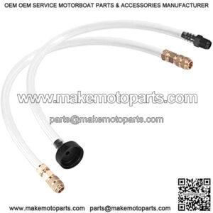 Boat Hydraulic Steering Kit, Compatible with Seastar Hydraulic Steering Bleed Kit Leak Free Brass Bleed Filler Kit Rust Free Quick Connect Professional Bleed Kit for Seastar