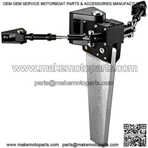 110mm RC Boat Professional CNC Aluminum Steering Rudder for Brushless Nitro Gasoline RC Boat Speed Racing for CAT Catamaran Boat Accessories