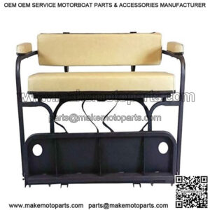2 in 1 Golf Cart Combo Seat Kit & Golf Bag Carrier For Yamaha Drive-Stone