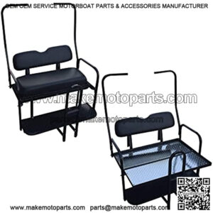 Rear Flip Seat for Club Car DS Golf Cart 1982-2000 Model