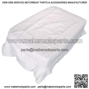 EZGO Marathon Golf Cart White Seat Bottom Cover