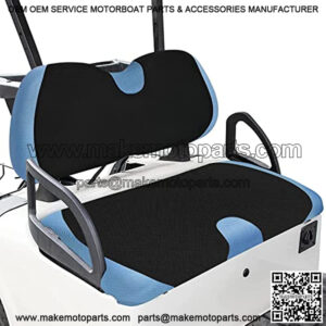Golf Cart Seat Covers Set Fit for Club Car DS Precedent & Yamaha, Seat Cover Keeps Warm Perfect for Winter Golf in Cold Weather Washable Polyester