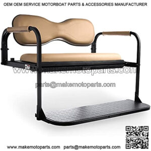 MODZ Flip4 EZGO TXT & TXT48 1995+ Golf Cart Rear Seat Kit ?C Tan