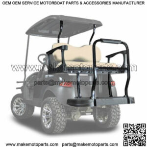 Genesis 300 Rear Seat Kit W/Deluxe Buff Cushions Club Car Precedent Golf Cart