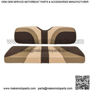 Blade Golf Cart Rear Seat Covers for Genesis 250/300 - Mocca/Convoy/Sandbar