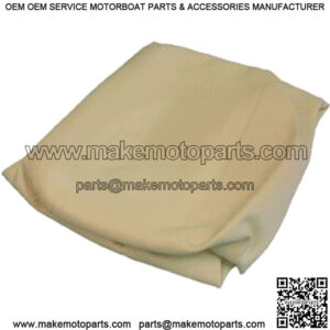 EZGO TXT Golf Cart Front Seat Cover - Tan Seat Bottom