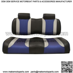 Golf Cart Front Seats for Yamaha Drive/Drive2 - Black/Blue