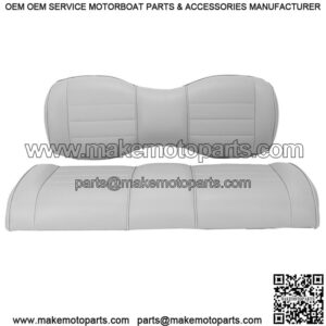 Vinyl Seat Cushions for Genesis 250/300 Golf Cart Rear Seat - Graphite