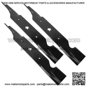 18.5-Inch x 5-Point Star 54-Inch Notched High Lift Blade for Husqvarna & Poulan Mowers