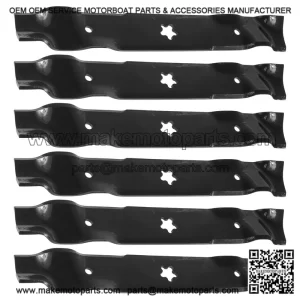 15.5-Inch x 5-Point Star 46-Inch Mulching Blade for Husqvarna, Poulan & AYP Mowers