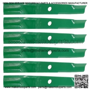 16.5-Inch x 13/16" Circle Hole 48" Standard Blade Replacement for Simplicity & Snapper Mowers