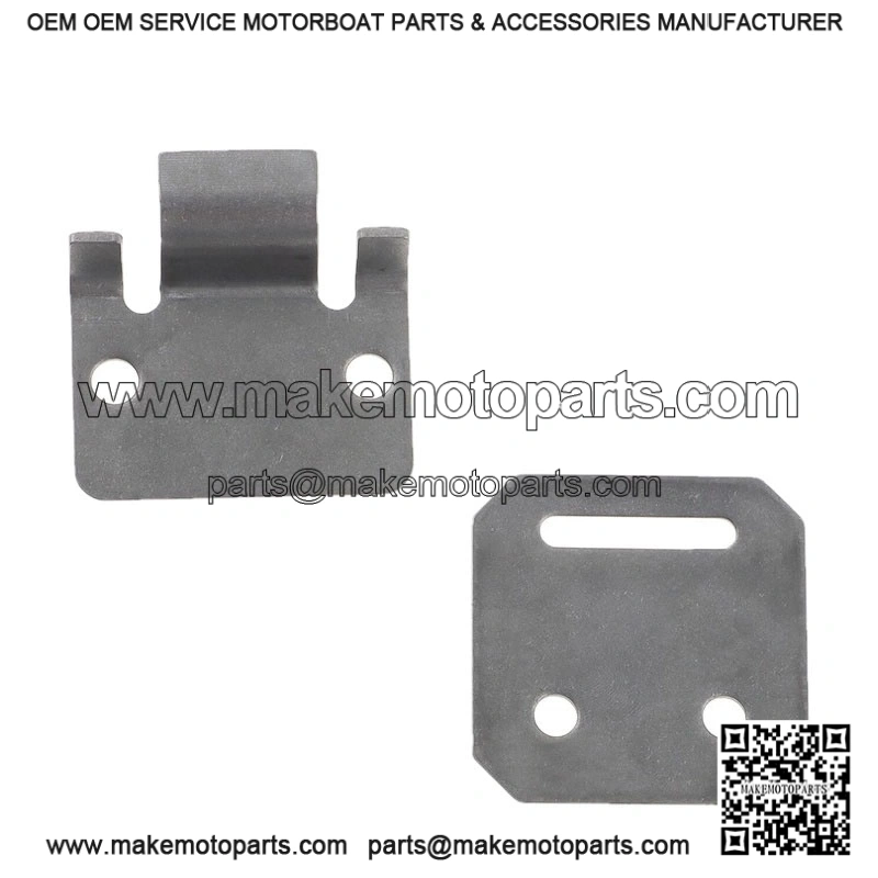 Set of 2 Seat Hinge Plate Male and Female Kits for Club Car DS Golf Cart 1979-Up - Image 2