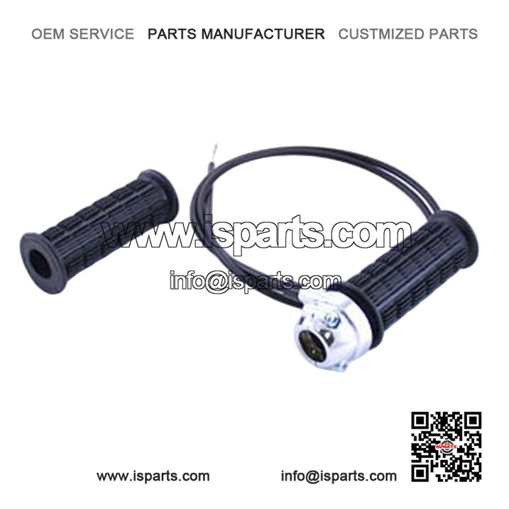 Throttle Twist Grips Assembly for 7/8" Bars ?C fits Mini Bike, Chopper, ATV, Moped, Scooter Parts