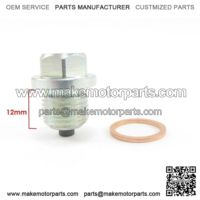 Oil Drain Plug Magnetic 14mm x 1.25mm x 12mm 73-1595c - Image 2