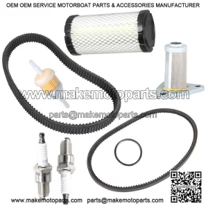 Tune Up Kit with Drive/Starter Timing Belt for EZGO TXT 1996+ 295/350cc Golf Cart