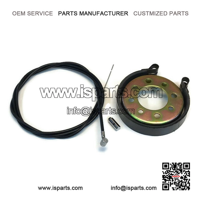 Brake Band, Drum, and Cable Kit (4") ?C for Go Kart, Cart, Mini Bike, ATV, Quad, Four Wheeler