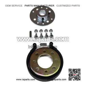 Brake Band, Drum, and Hub Kit (4") ?C for 1" Axle ?C fits Go Kart, Cart, Mini Bike, ATV, Quad