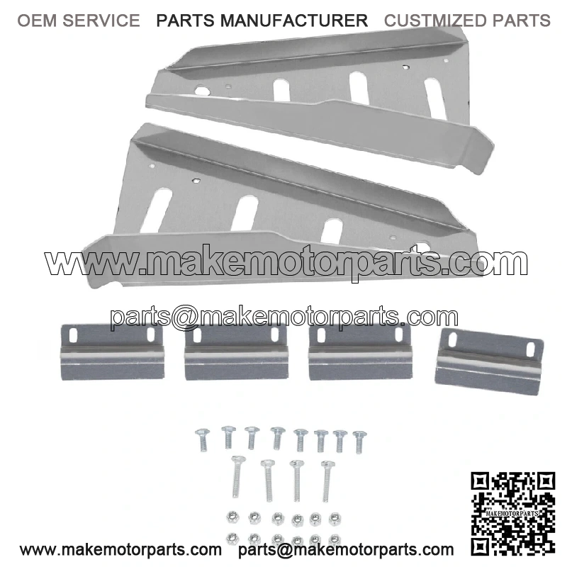 Front Lower A - Arm Guards For 2014-2018 UTV RZR 1000 XP Protection Pair - Image 3