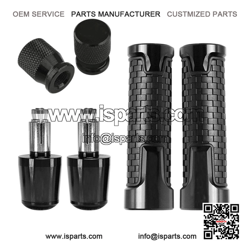 Handlebar End Plugs & Tire Valve Caps Set for Yamaha XMAX