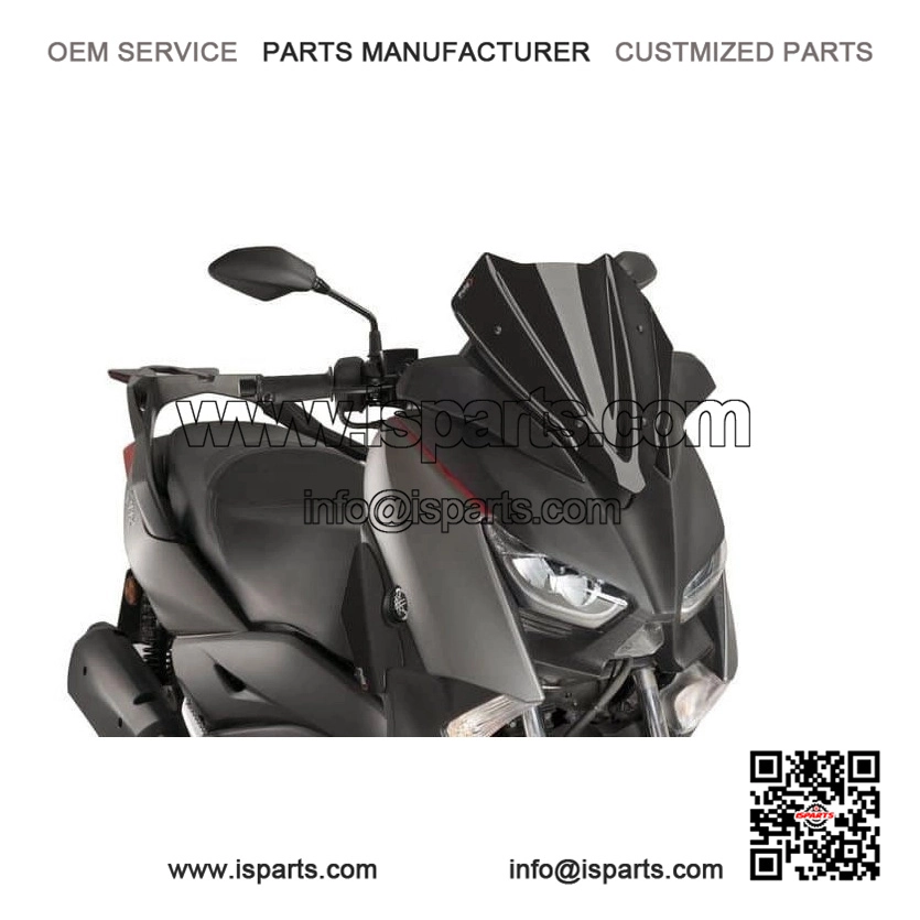 Black V-Tech Line Sport Windscreen for Yamaha XMAX 125 (2018-2022)