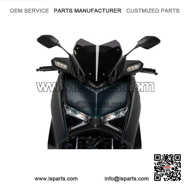 Matte Black Sport Windscreen for Yamaha XMAX 125/300 (2023-2024)