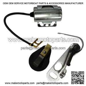 For John Deere A and B ÿ Distributor Tune Up Kit, Fits Delco Points Condenser Rotor
