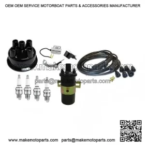 For John Deere 1010, 2010, 2020, 2030 Tractor ÿ Complete Tune Up Kit with 12V Coil
