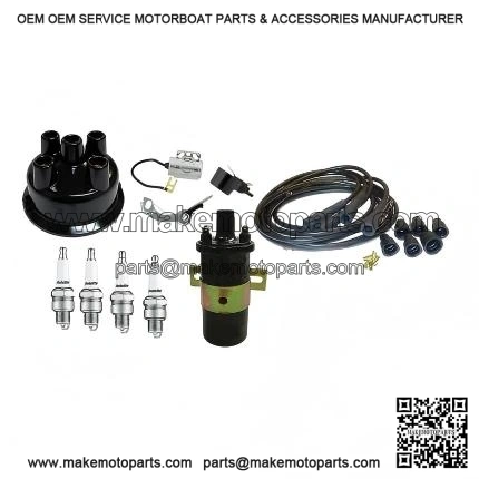 For John Deere 1010, 2010, 2020, 2030 Tractor ÿ Complete Tune Up Kit with 12V Coil