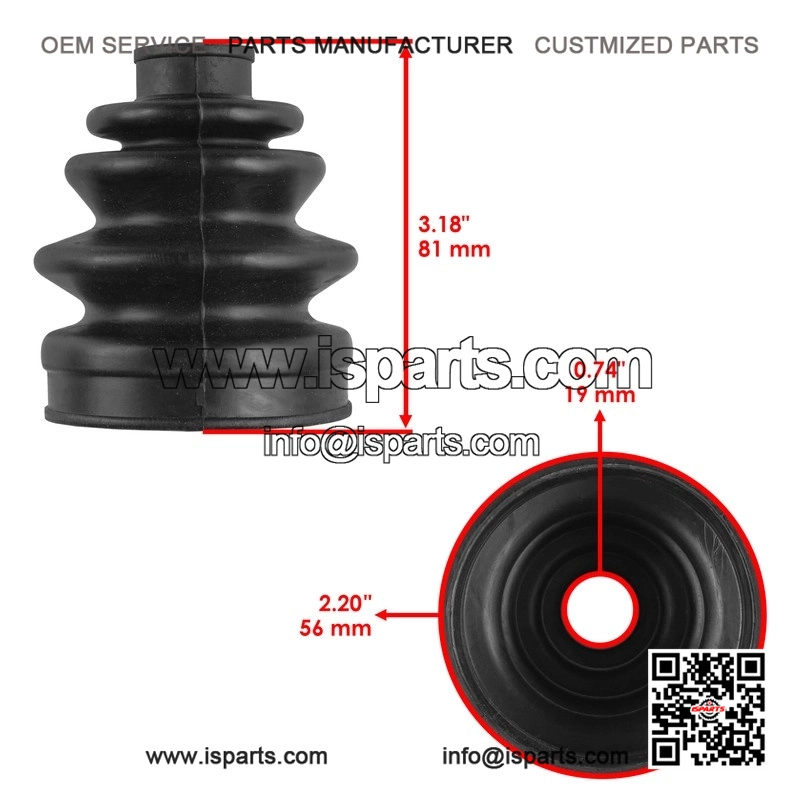 Front Outer CV Boot Kit for Suzuki Vinson 500 LT-A500F (2002-2003) ?C OEM #54930-19B21 - Image 2
