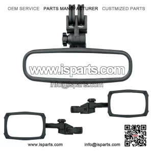 UTV Mirror Tri Pack (2 Side + 1 Rear) for Honda Pioneer/Talon