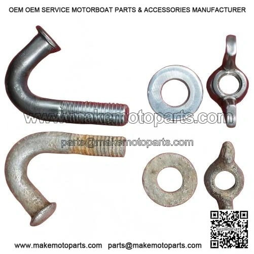 For IH Farmall Cub, Super A, 140 ÿ Side Dresser Hopper Fertilizer Hold Down J Hook Bolt - Image 3