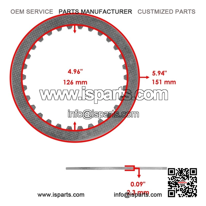Clutch Friction Plates, Gasket & Springs Kit for Honda CB750F Super Sport (1979-1982) - Image 4