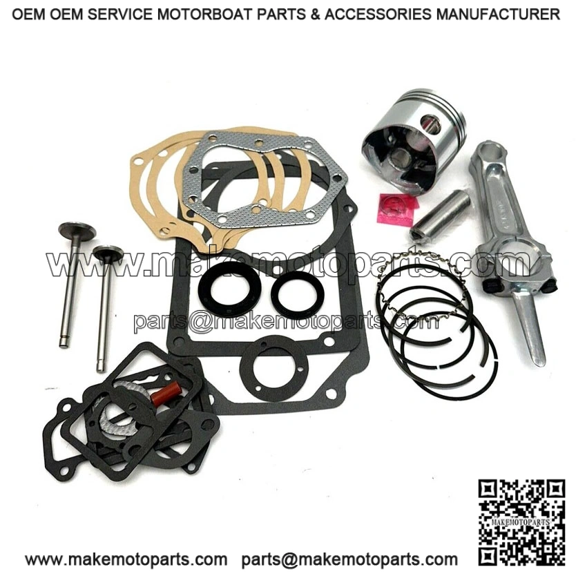 Master Engine Rebuild Kit With Standard Piston And Rod For 10HP K241 and M10
